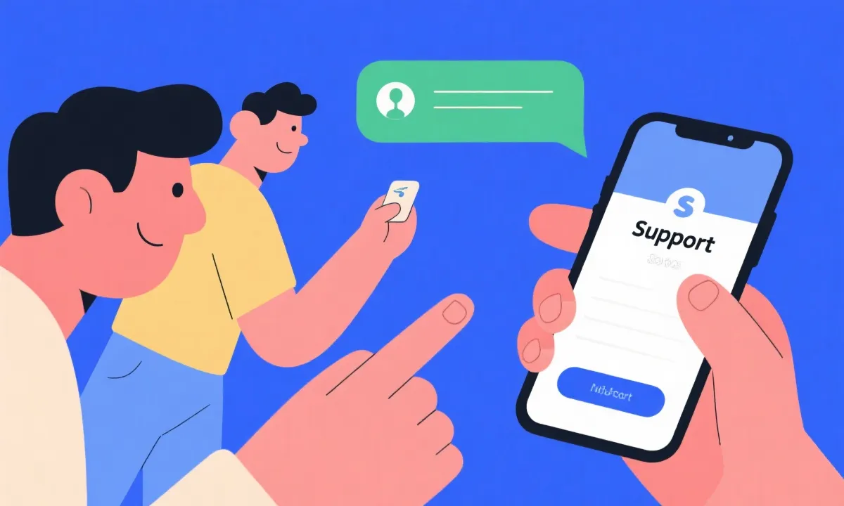 欧陆娱乐 客服与移动端场景插图